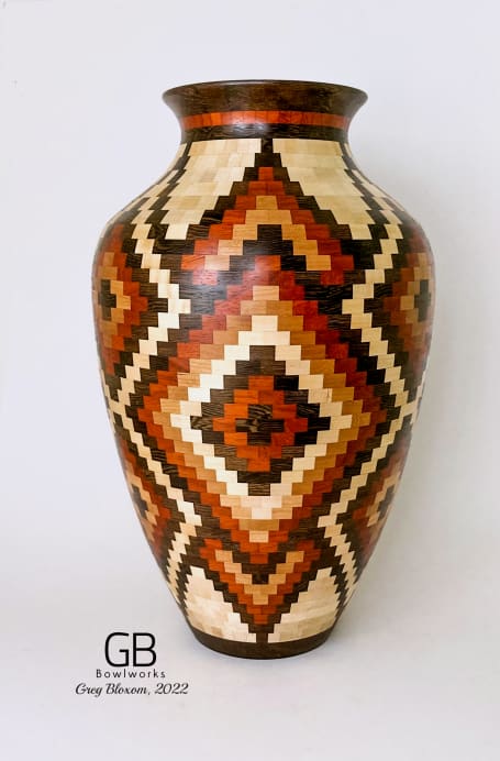 Hand turned wooden bowls
